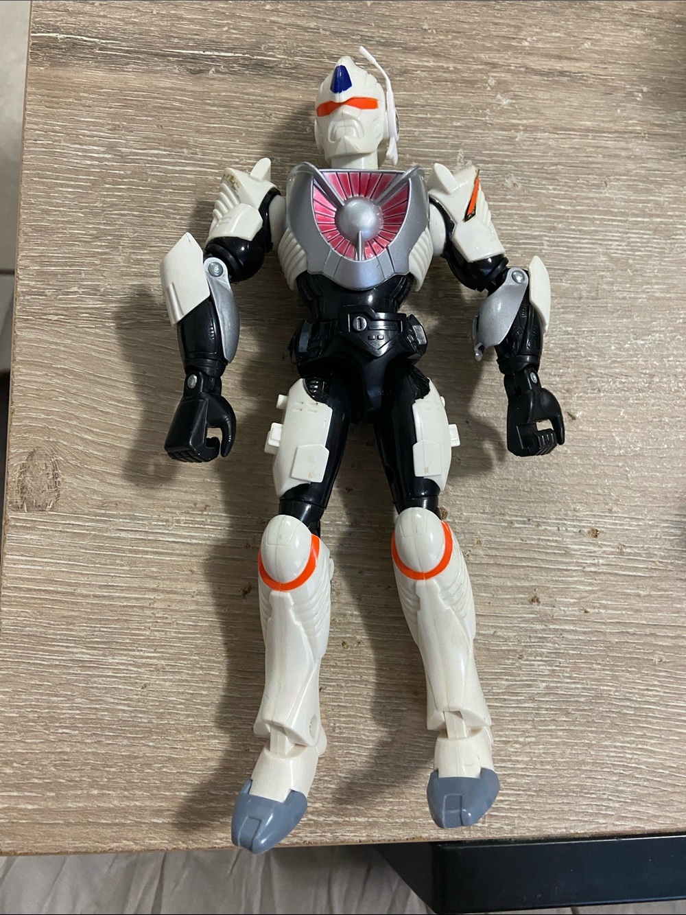 Vintage 1988 Toho Takara White Zap Power Force Cybercops Police 8” Action Figure